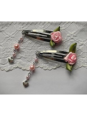 Hb Tasarım Çıt Çıt Toka Pinky Vintage