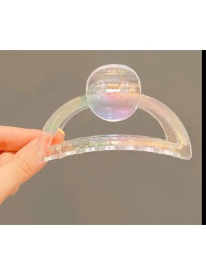 Hb Tasarım Tutma Kısmı Daire Model Hologramlı Mandal Toka