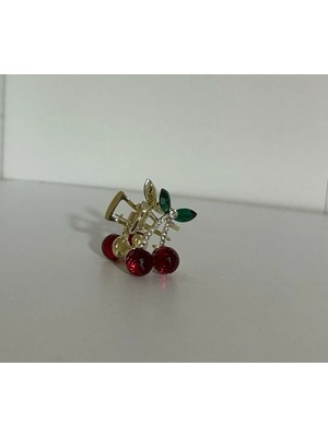 Hb Tasarım Mini Metal Kiraz Toka