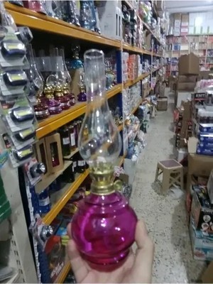 Byanes Şişe ve Fitil ile 250 ml Gaz Lambası Seti, Şık ve Kullanışlı Aydınlatma.