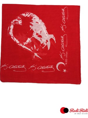 Redi Ridi Kırmızı Bandana Portre