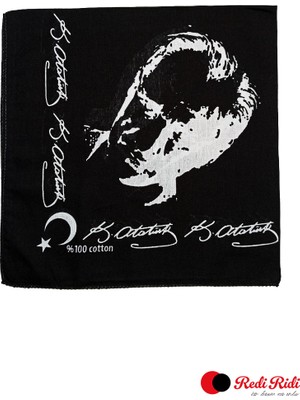 Redi Ridi Siyah Bandana Portre