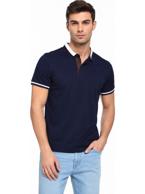 Raymons Erkek Polo Yaka Kısa Kollu Tişört Regular Kalıp T6096 BGL-ST05549