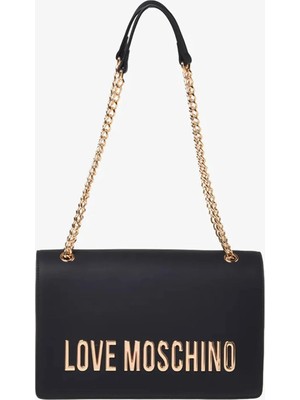 Love Moschino Siyah Kadın Omuz Çantası JC4192PP0OKD0000