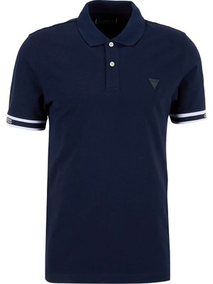 Guess Lacivert Erkek Polo T-Shirt M6GP60K3076-G7V2 Laci Polo T-Shirt