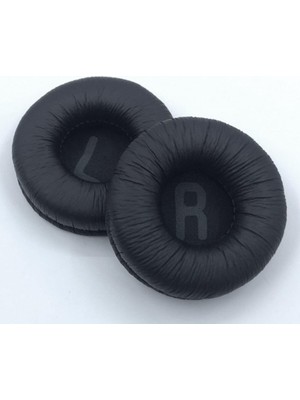 Schulzz Kulaklık Yastığı Pad Süngeri Siyah Renk JBL Tune T600 T500BT T450 Uyumlu Yumuşak Malzeme