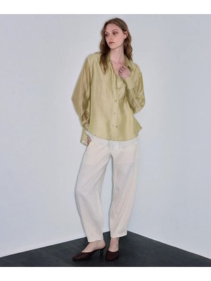İpekyol Keten Barrel Fit Pantolon IS1260003376018