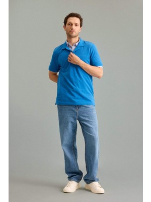 DeFacto %100 Pamuk Baggy Fit Jean Pantolon G8470AX26SM