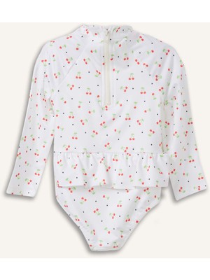 DeFacto Çiçekli Mayo Kız Bebek G8681A526HS