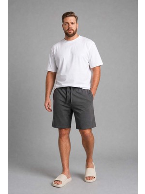 DeFacto Baggy Fit Büyük Beden Şort H1005AX26SP