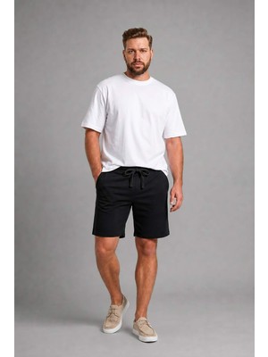 DeFacto Baggy Fit Büyük Beden Şort H1005AX26SP