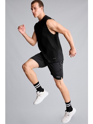 DeFacto Slim Fit Sporcu Şort G0182AX26SP