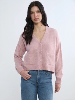 LC Waikiki Lcw Comfort Pembe Hırka