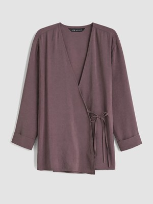 Lcw Modest Pembe Dokulu Modal Karışımlı Kadın Kimono