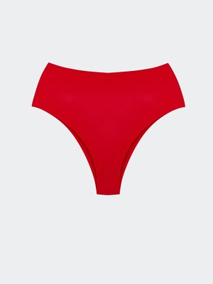 Lcw Dream Kırmızı Kadın Düz Bikini Alt