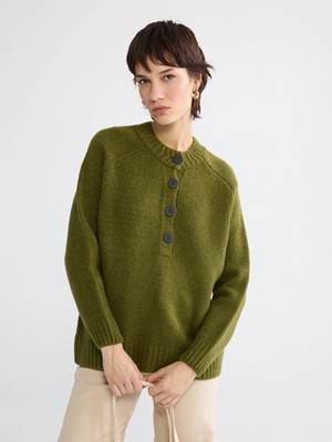 Lcw Vision Yeşil Hırka