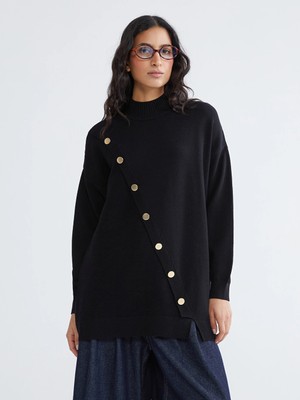Lcw Modest Siyah Hırka