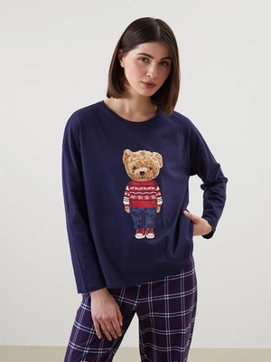 Lcw Dream Lacivert Pijama Takımı