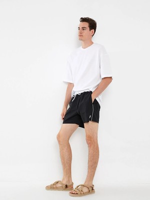 Lcw Casual Siyah Deniz Şortu