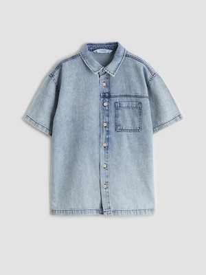 LC Waikiki Lcw Kids Indigo Gömlek