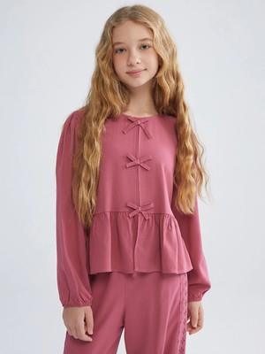 LC Waikiki Lcw Kids Pembe Gömlek