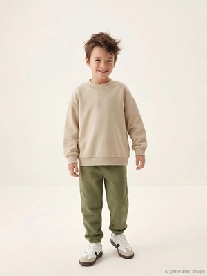 LC Waikiki Lcw Kids Haki Eşofman Altı