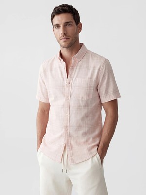 LC Waikiki Lcwaıkıkı Classic Pembe Gömlek