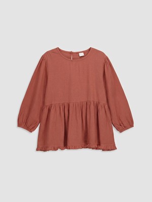 LC Waikiki Lcw Kids Kırmızı Gömlek