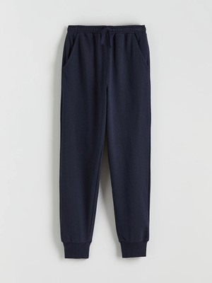 LC Waikiki Lcw Kids Lacivert Beli Lastikli Erkek Çocuk Jogger Eşofman Altı