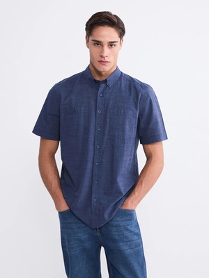 LC Waikiki Lcwaıkıkı Classic Indigo Gömlek