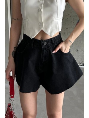 Ded Collection Kadın Kısa Kot Şort