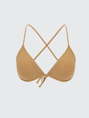 Lcw Dream Karışık Üçgen Çıkarılabilir Pedli Kadın Bikini Üst