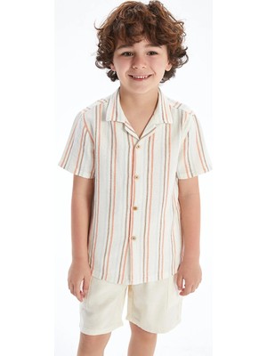 LC Waikiki Lcw Kids Bej Gömlek