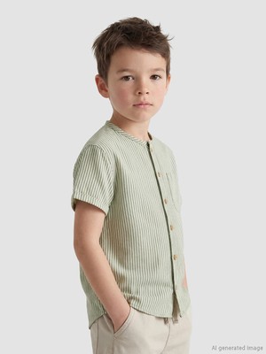 LC Waikiki Lcw Kids Ekru Gömlek