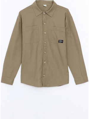 LC Waikiki Lcw Kids Haki Gömlek