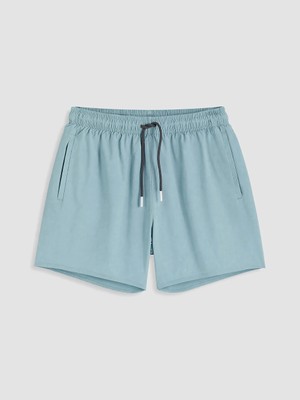 Lcw Swımwear Mavi Kısa Boy Erkek Deniz Şortu