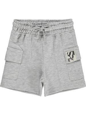 Civil Boys Basic Kargo Cepli 2-5 Yaş Kapri - Gri