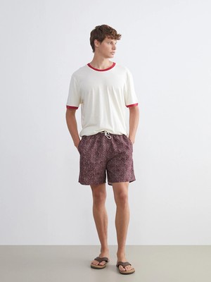Lcw Swımwear Kırmızı Deniz Şortu