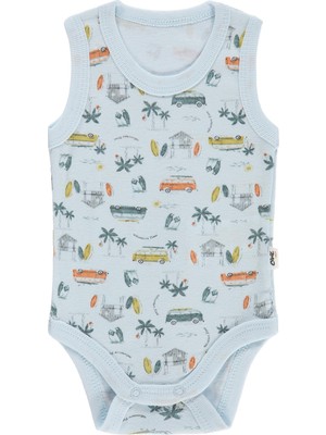 Civil Baby Safari Empirme 0-24 Ay Çıtçıtlı Badi - Mavi