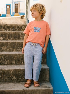 Civil Boys Vacay Mood 2-5 Yaş Tişört - Pembe