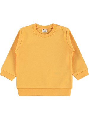 Civil Baby Düz Basic 6-18 Ay Sweatshirt - Hardal