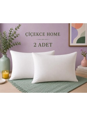 Çiçekce Home 800 gr 2'li Silikon Yastık