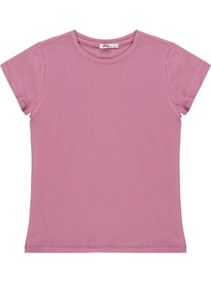 Civil Girls Basic 6-9 Yaş Tişört - Pembe
