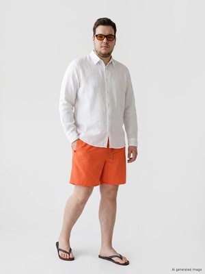 Lcw Swımwear Mercan Kısa Boy Erkek Deniz Şortu