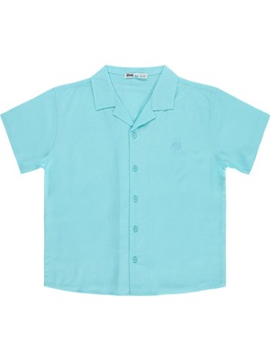 Civil Boys Basic Tatil Yaka 6-9 Yaş Gömlek - Yeşil