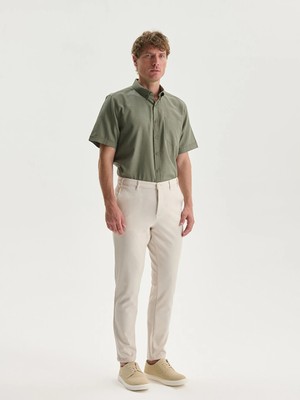 LC Waikiki Lcwaıkıkı Classic Bej Dar Kalıp Erkek Chino Pantolon