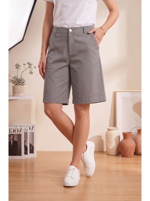 Wkm Kadın Relaxed Fit Chıno Şort