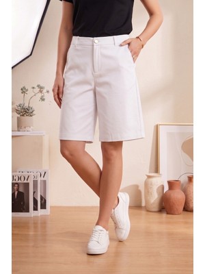 Wkm Kadın Relaxed Fit Chıno Şort