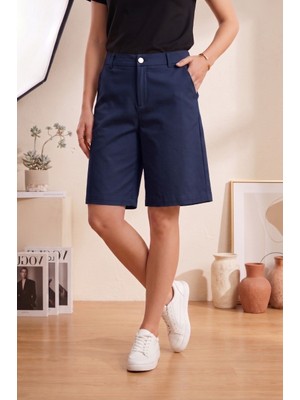 Wkm Kadın Relaxed Fit Chıno Şort