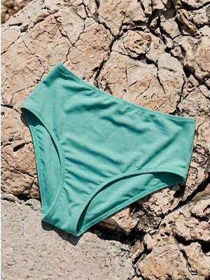 Lcw Dream Turkuaz Kadın Düz Bikini Alt